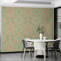Wall mural showing a quiet abstract scene

