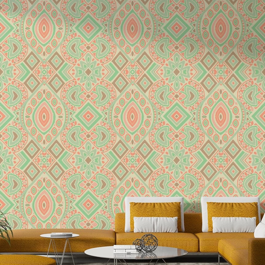 Mural wallpaper capturing a peaceful atmosphere

