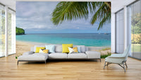 A calm and serene wall covering.

