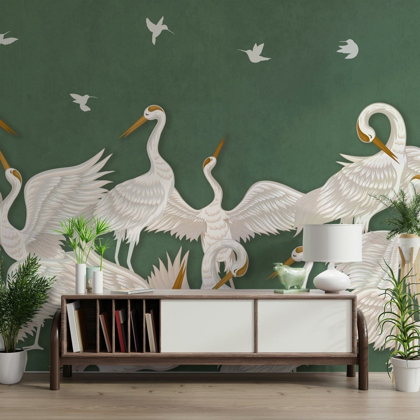 Wallpaper for walls with a fantastical landscape

