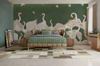 Emerald flight, detailed view

