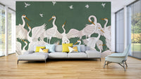 Mural wallpaper capturing a peaceful atmosphere

