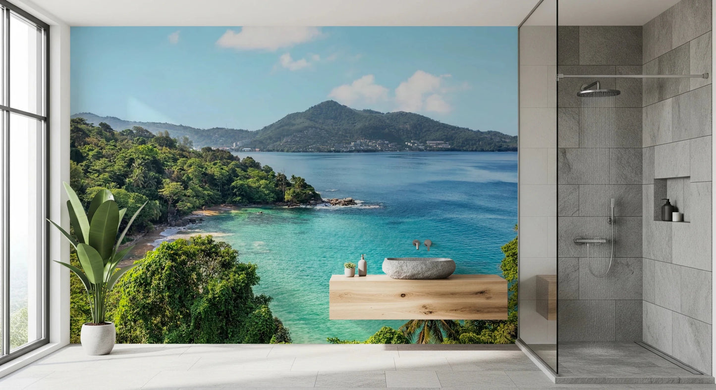 Emerald Shores Wall Mural