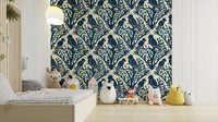 Enchanted Aviary wall art with perched songbirds

