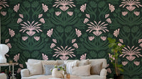 Enchanted Bloom Wallpaper with soft floral designs

