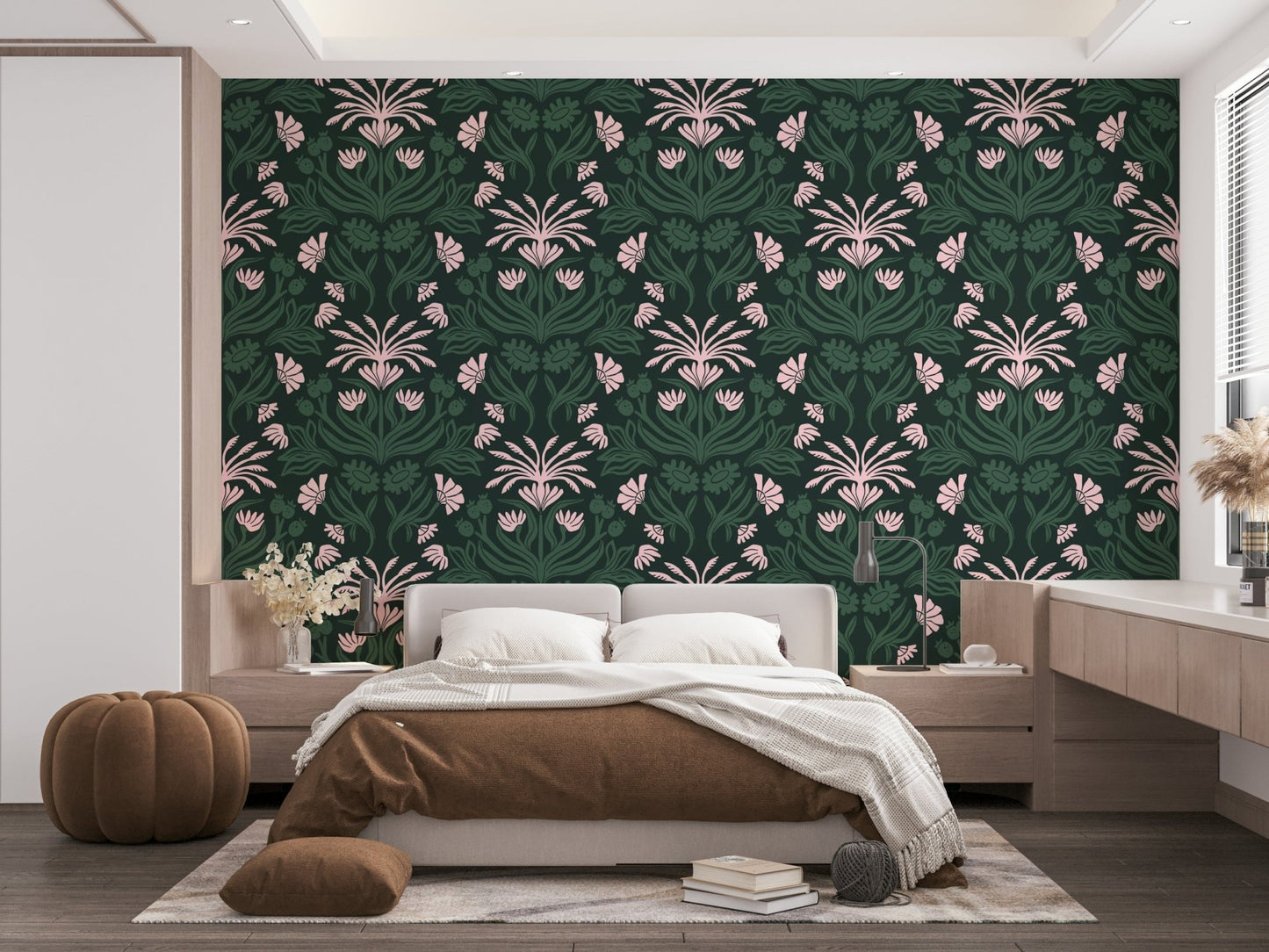 Ideal wallpaper for bedrooms, living rooms, or dining areas

