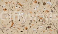 A high-quality serene woodland wall mural for walls.

