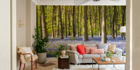 A calm and tranquil wall covering.


