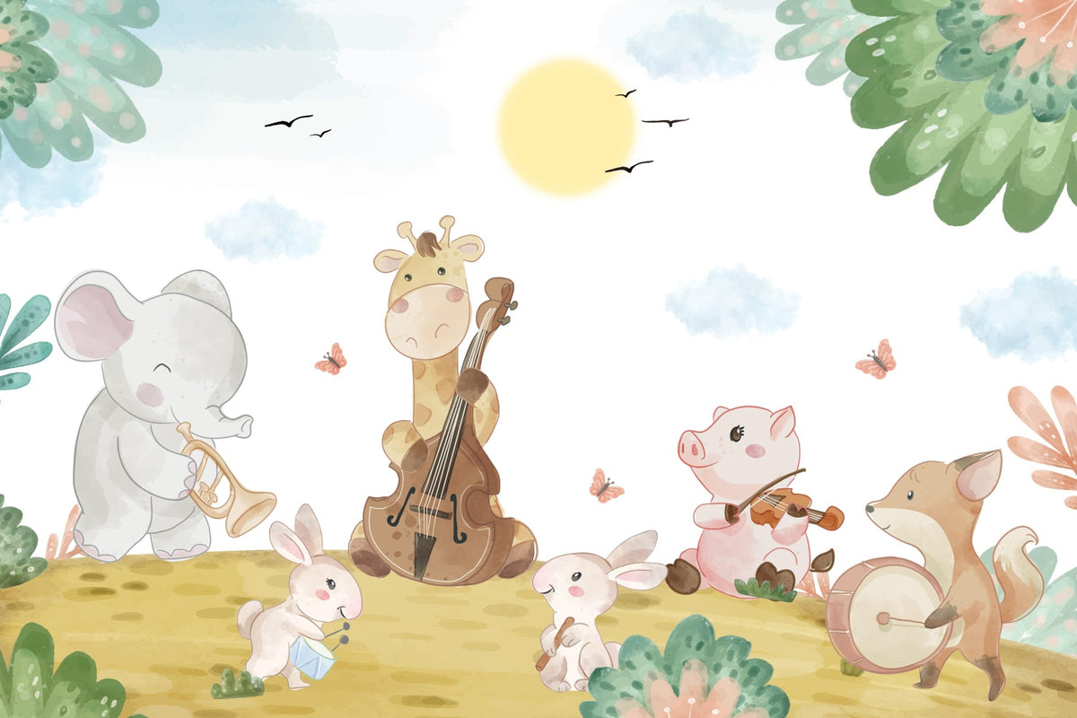 Enchanted Meadow Wall Mural in your room