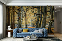 Sense of peaceful seasonal transition.

