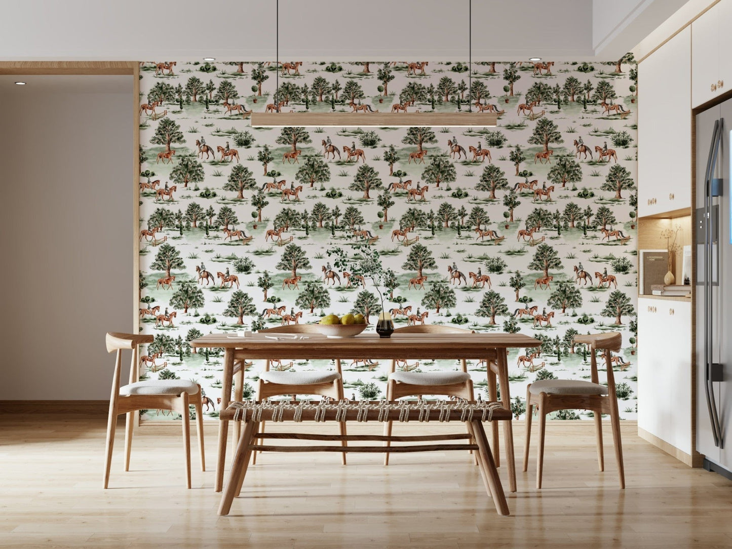 Hunter jumper Equestrian Escape backdrop paper.