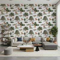 Riding in the Country wallpaper for walls charming design.