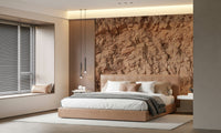 An artistic natural erosion mural for home decor.

