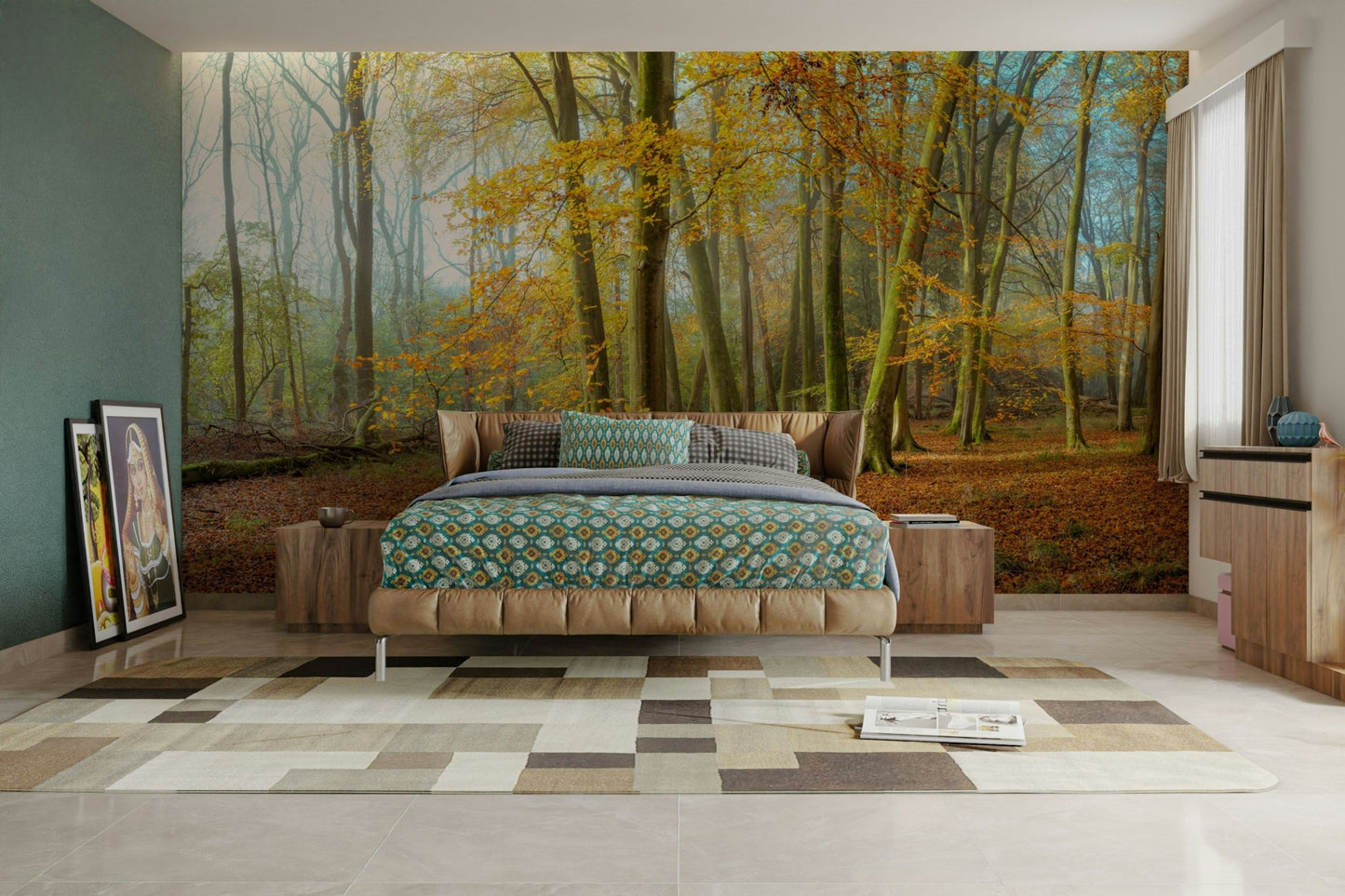 An expansive view of natural beauty
