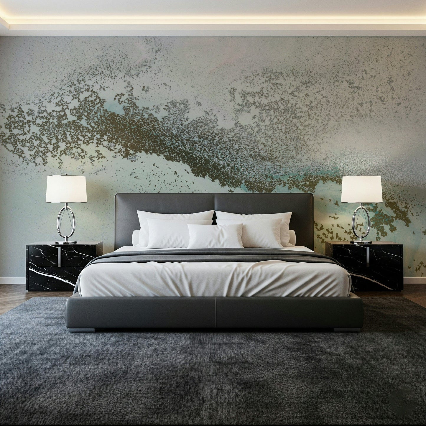A classic abstract design wallpaper for walls.