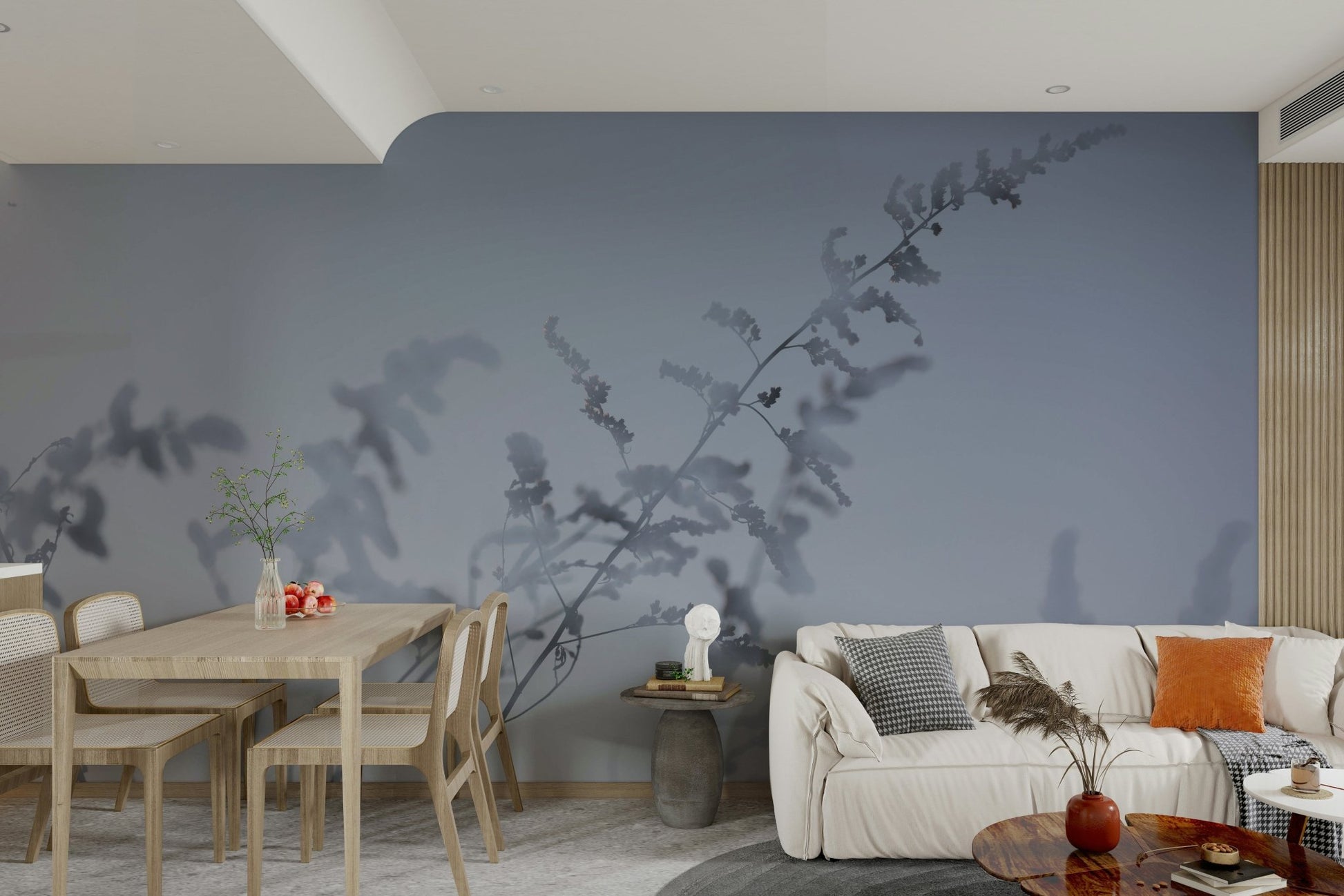 Gentle floral art for walls
