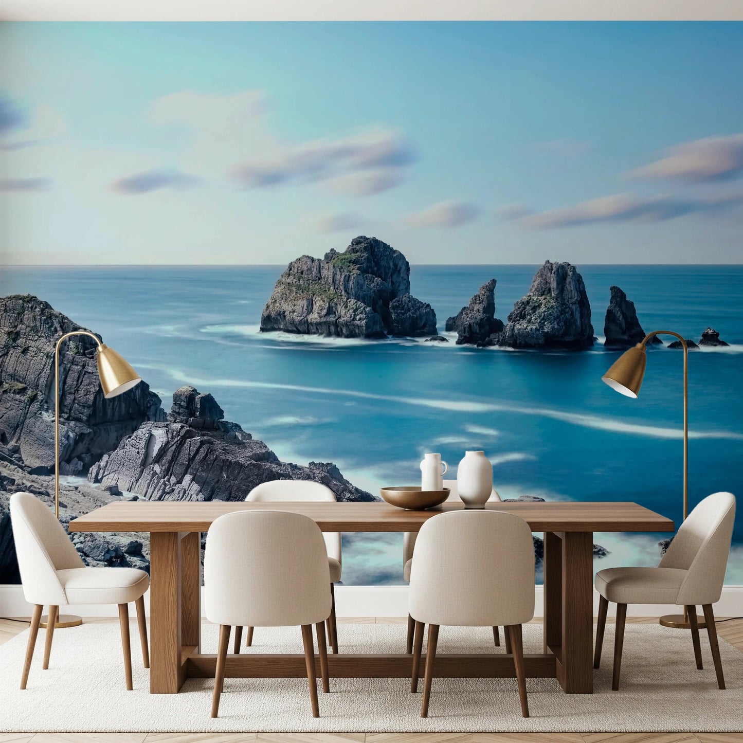 Ethereal Coastline Wall Mural