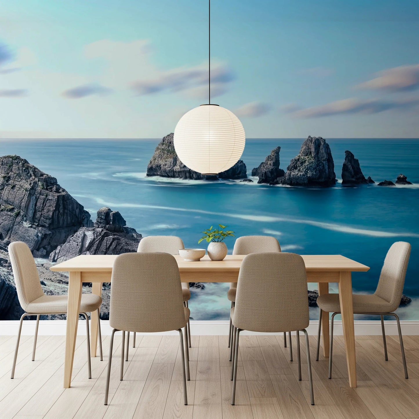 Ethereal Coastline Wall Mural