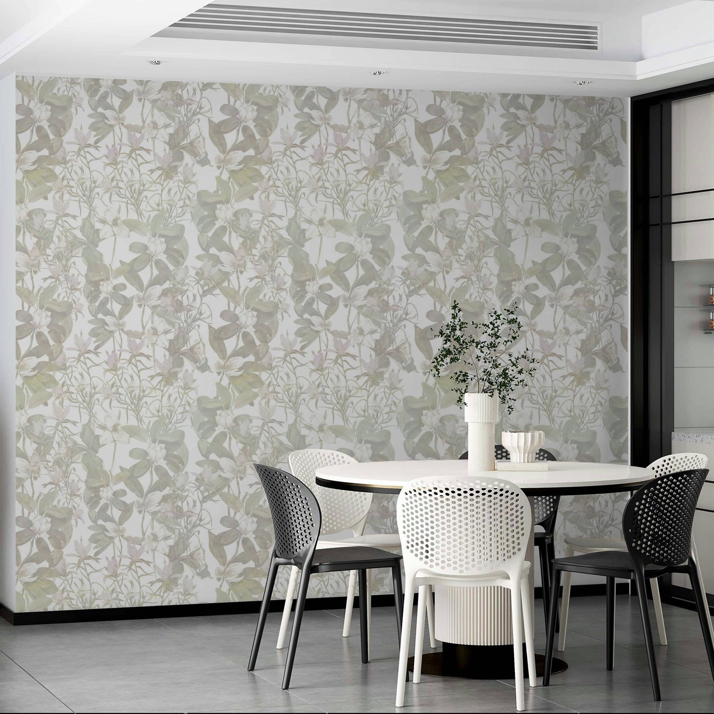 Ethereal Botany gentle wallpaper for walls

