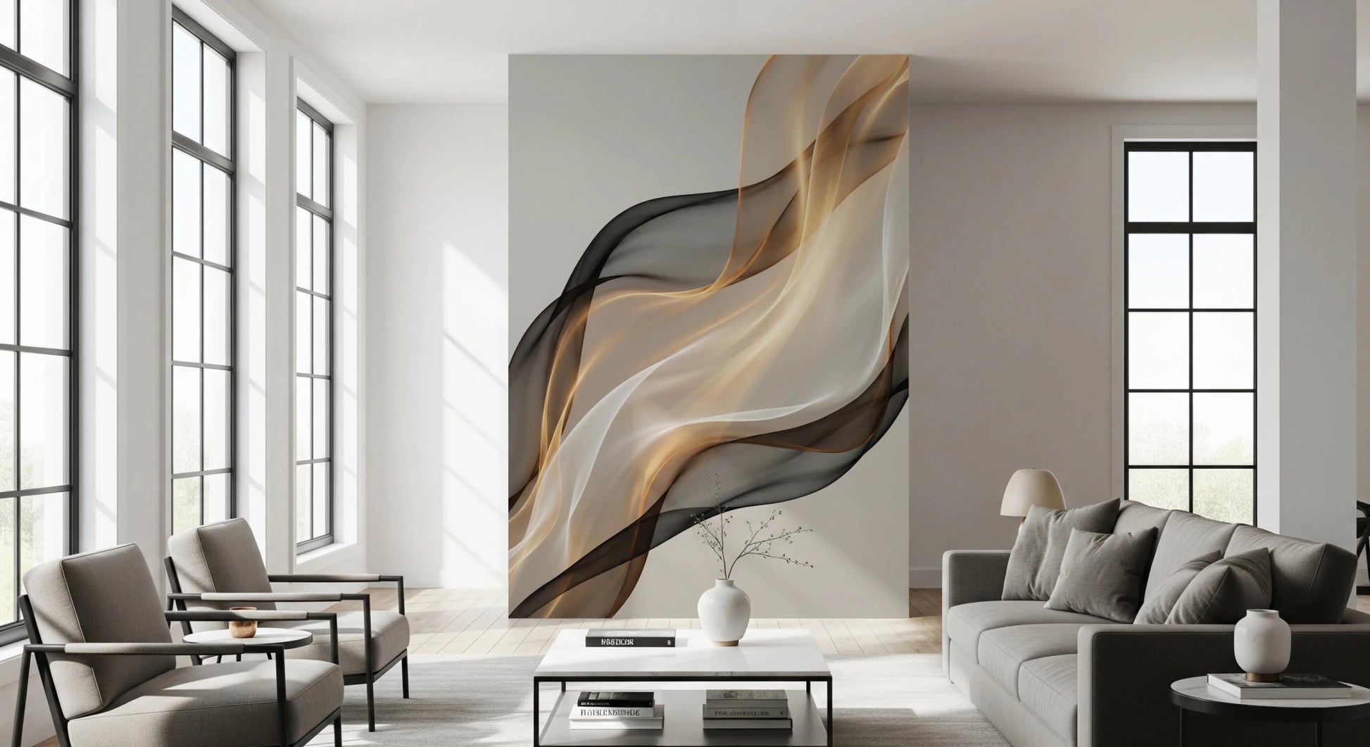 Ethereal Flow Wall Mural