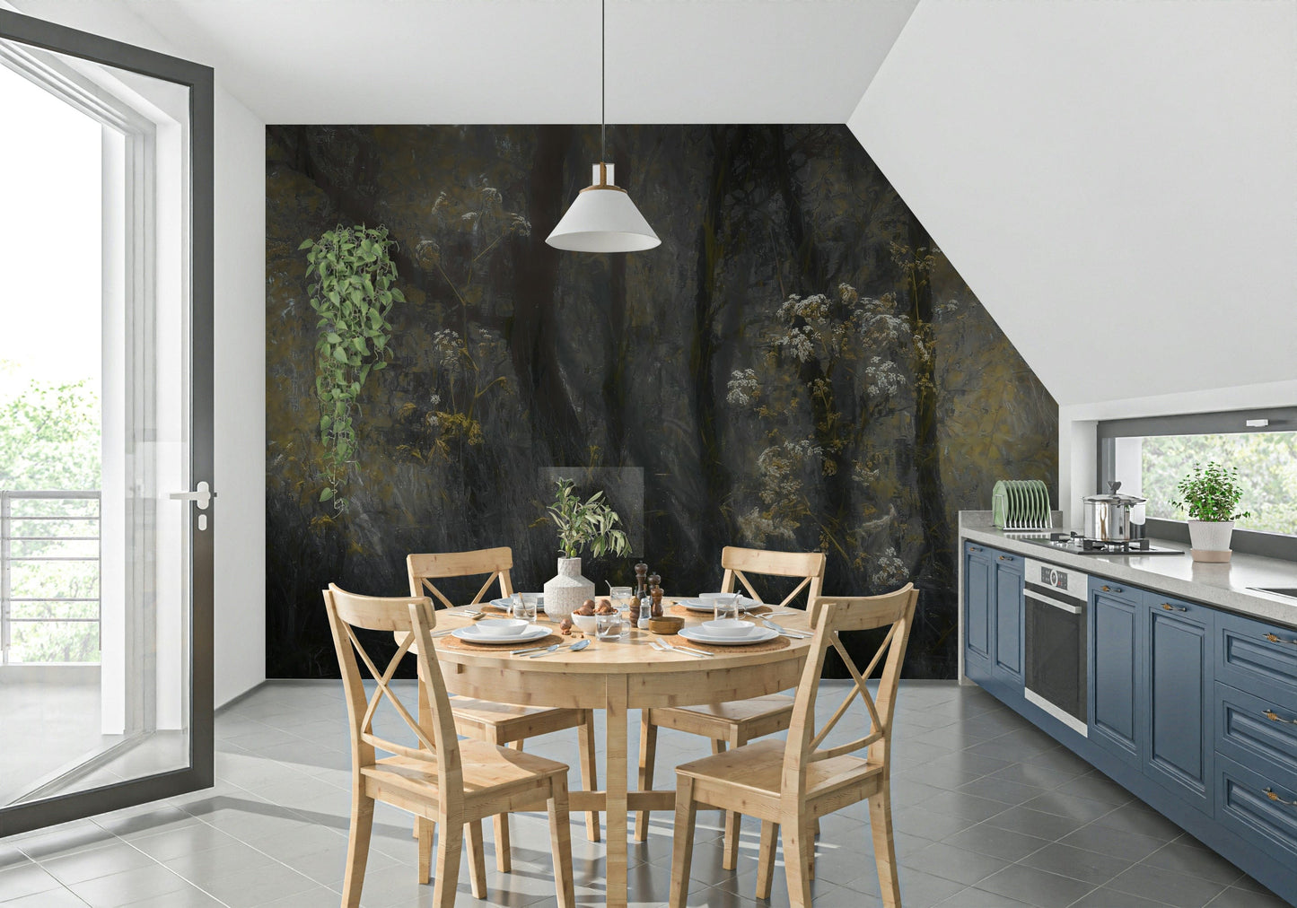 Ethereal Forest Whisper Wall Mural - 1689164