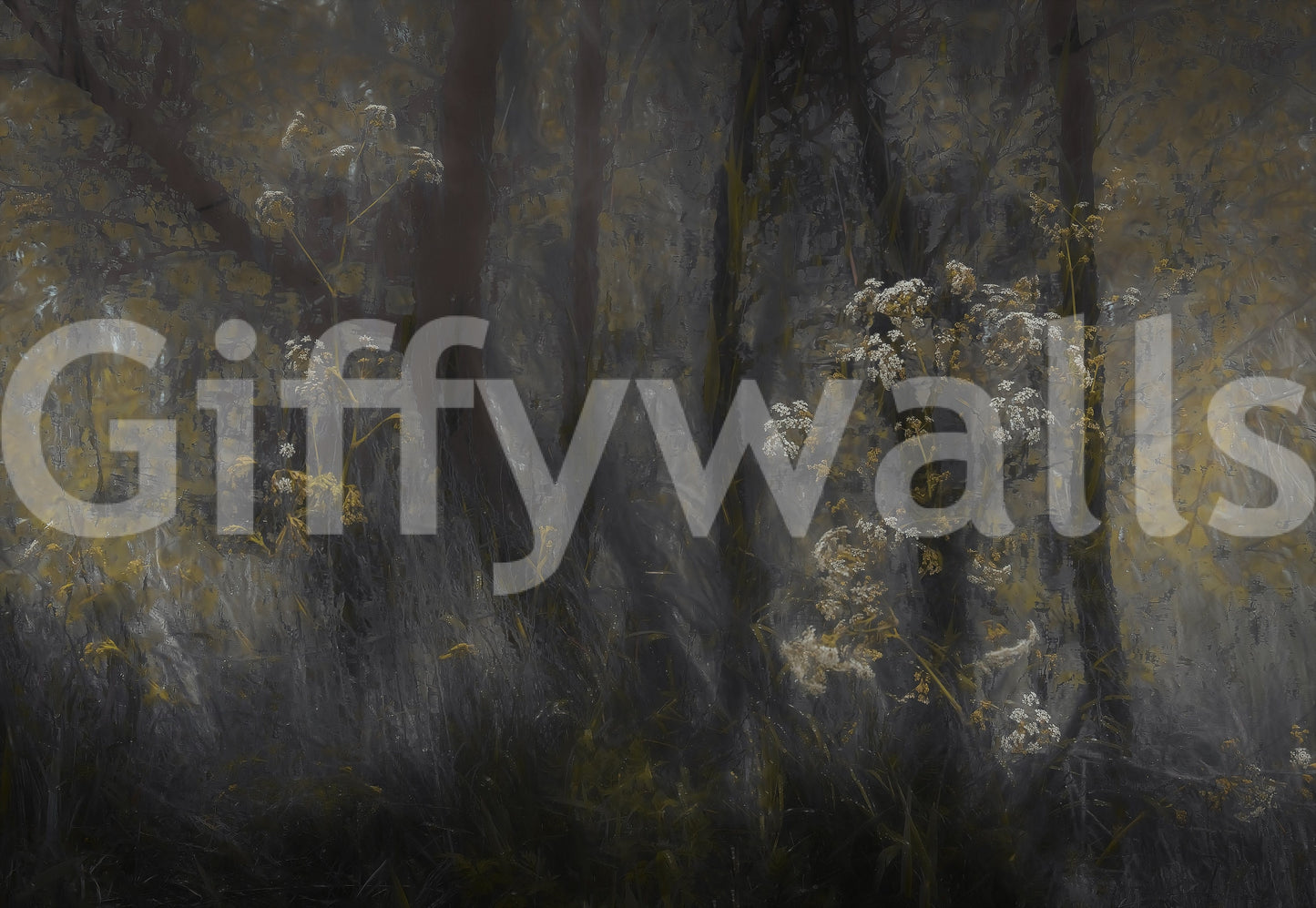 Ethereal Forest Whisper Wall Mural - 1689164