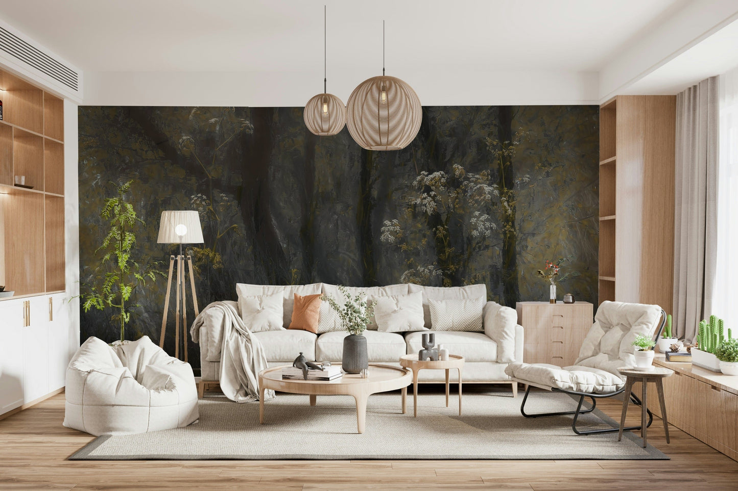 Ethereal Forest Whisper Wall Mural - 1689164