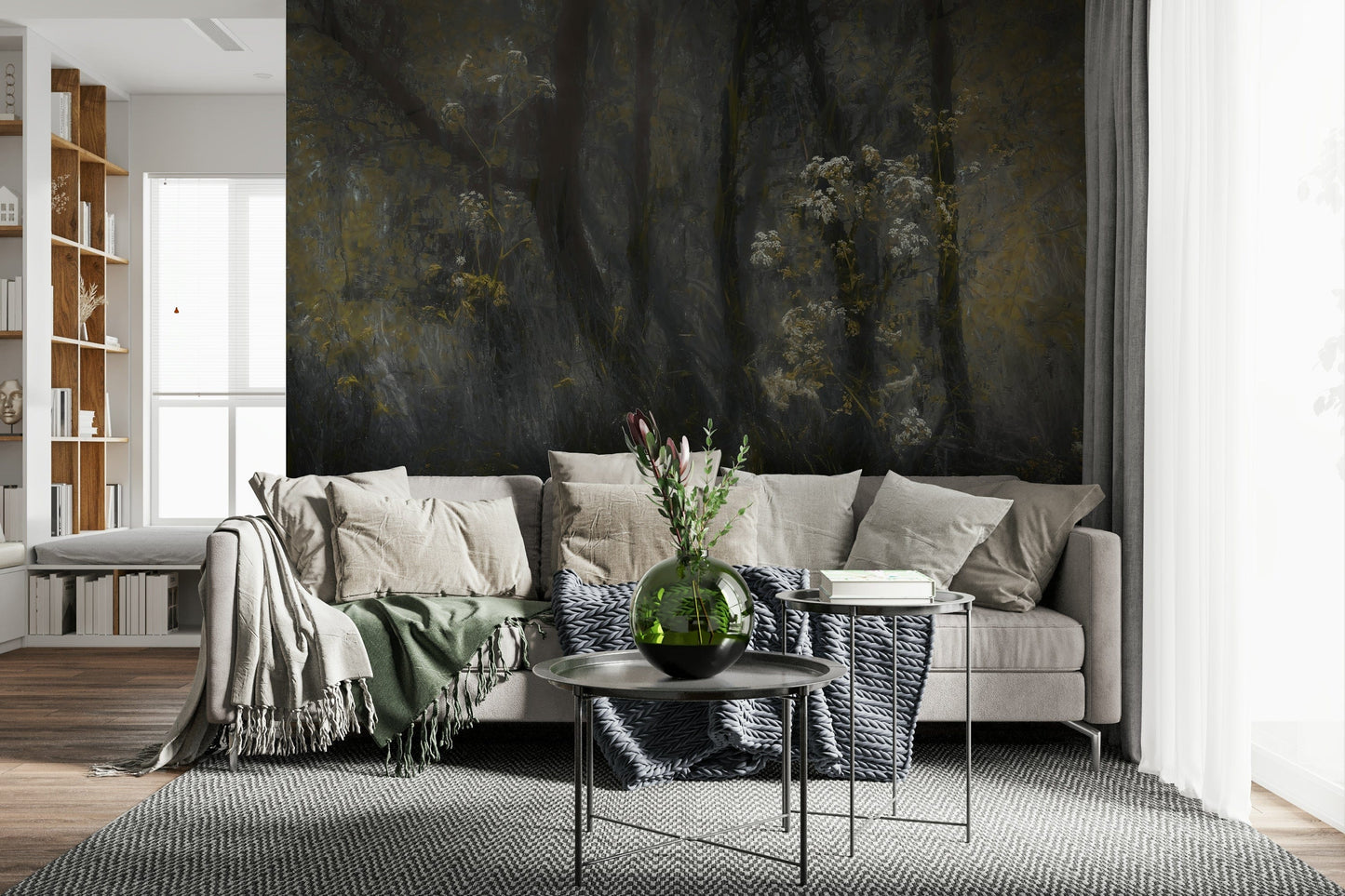 Ethereal Forest Whisper Wall Mural - 1689164