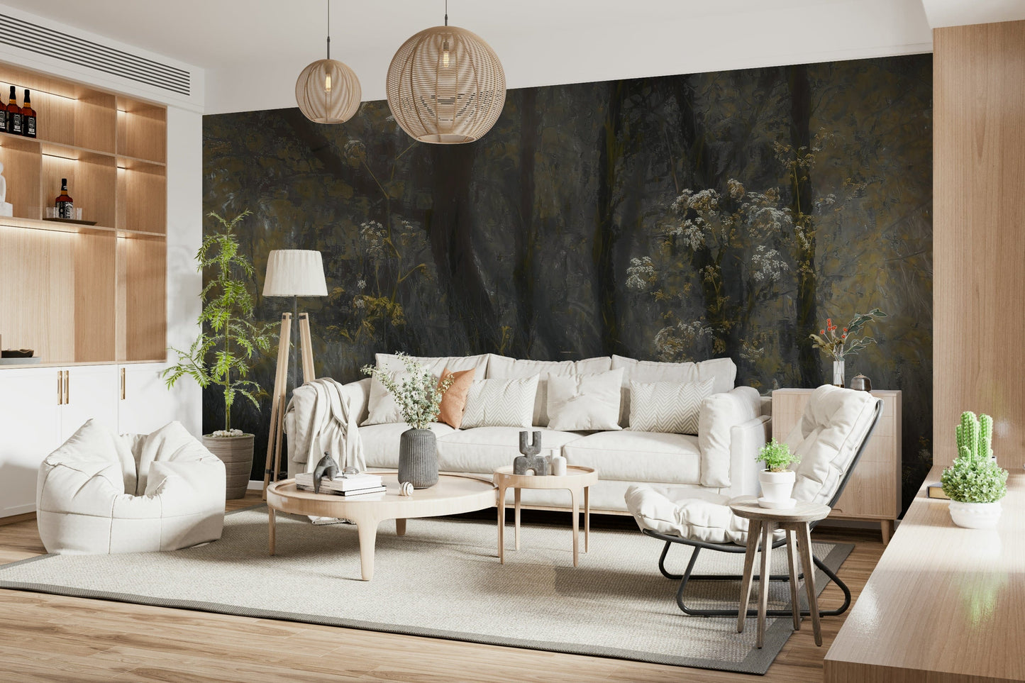 Ethereal Forest Whisper Wall Mural - 1689164