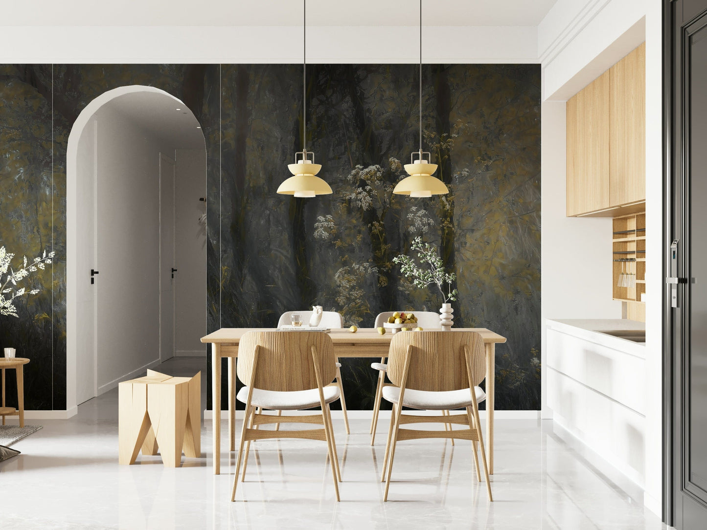 Ethereal Forest Whisper Wall Mural - 1689164