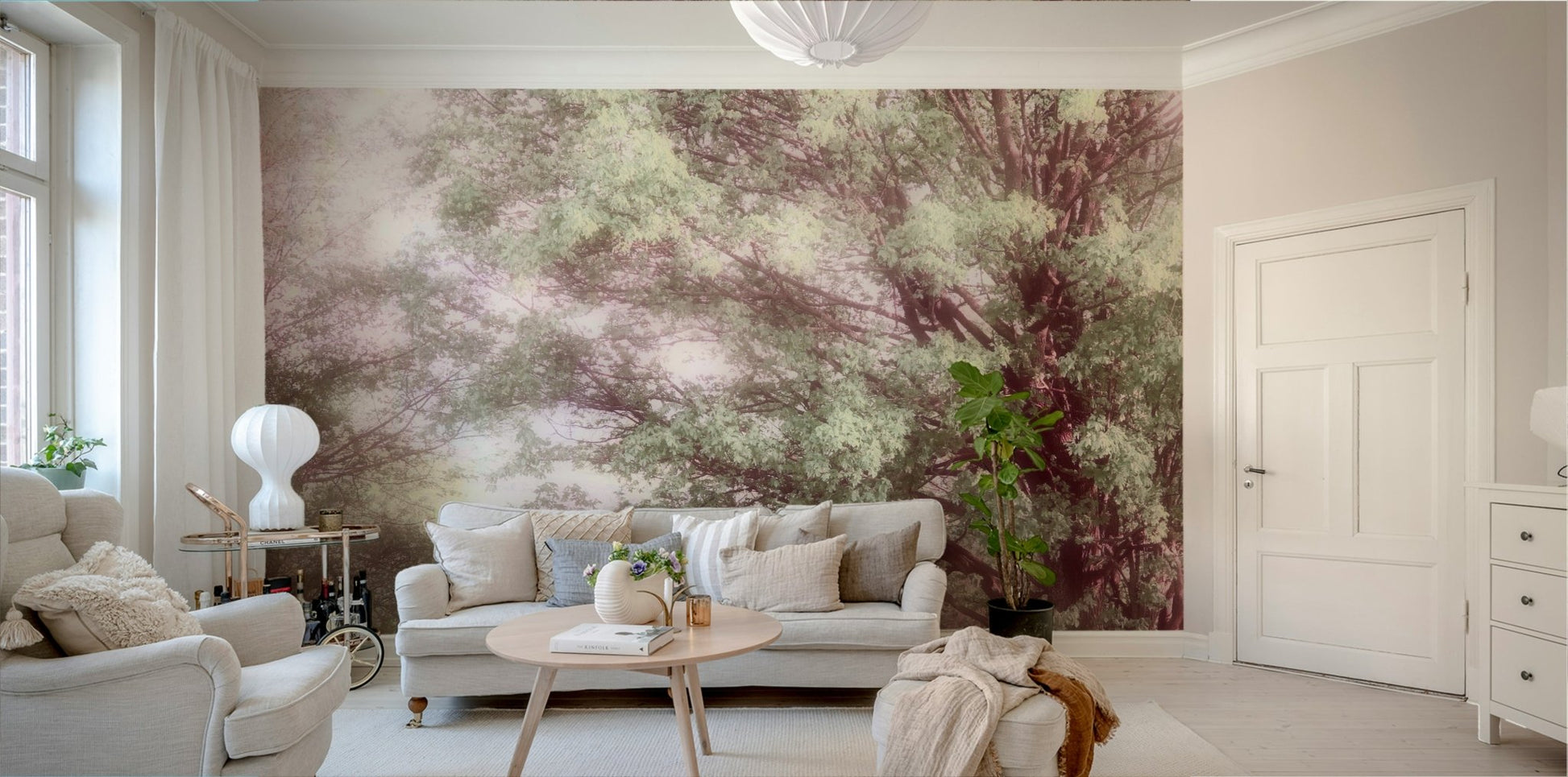 Quiet outdoor landscape wallpaper
