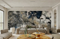 Tree canopy mural wallpaper

