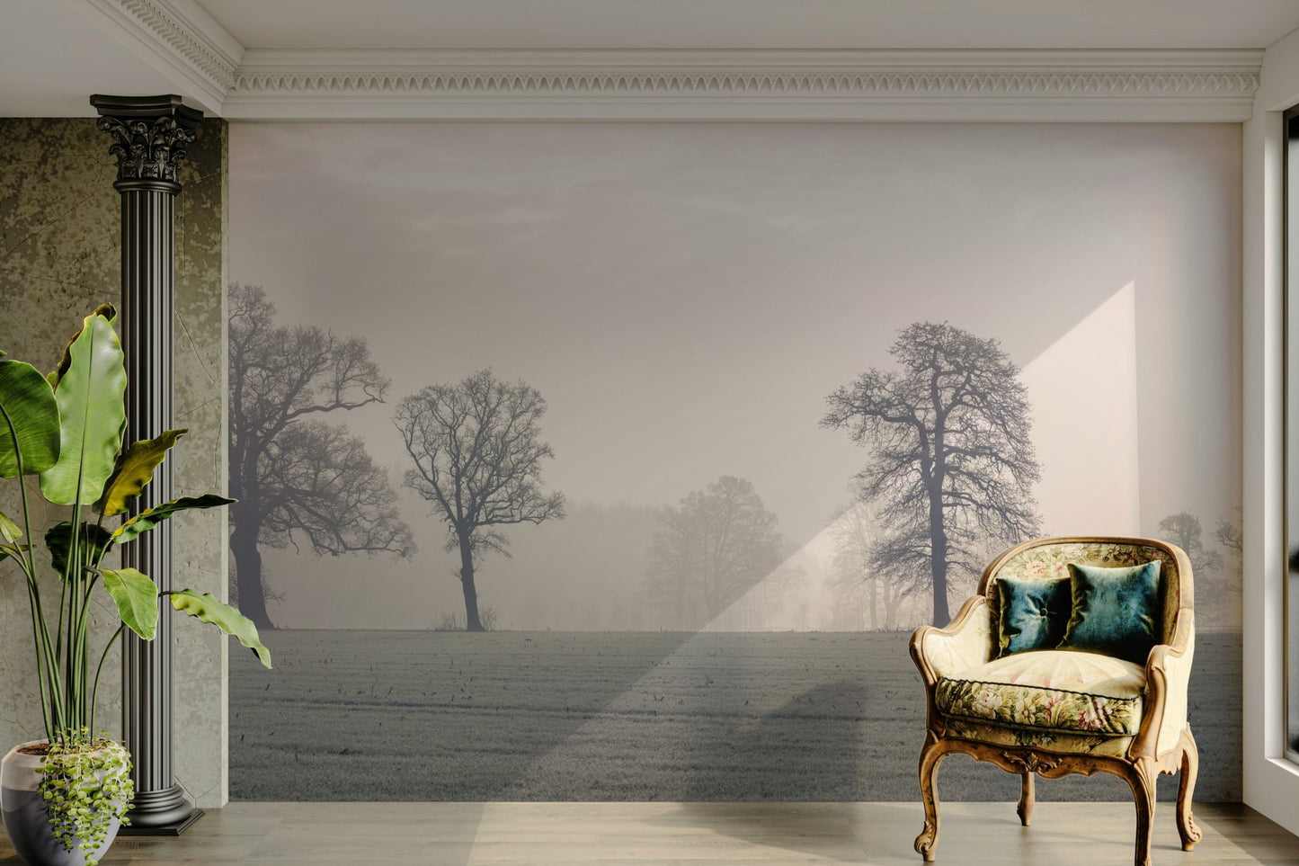 Inviting and calming aesthetic.

