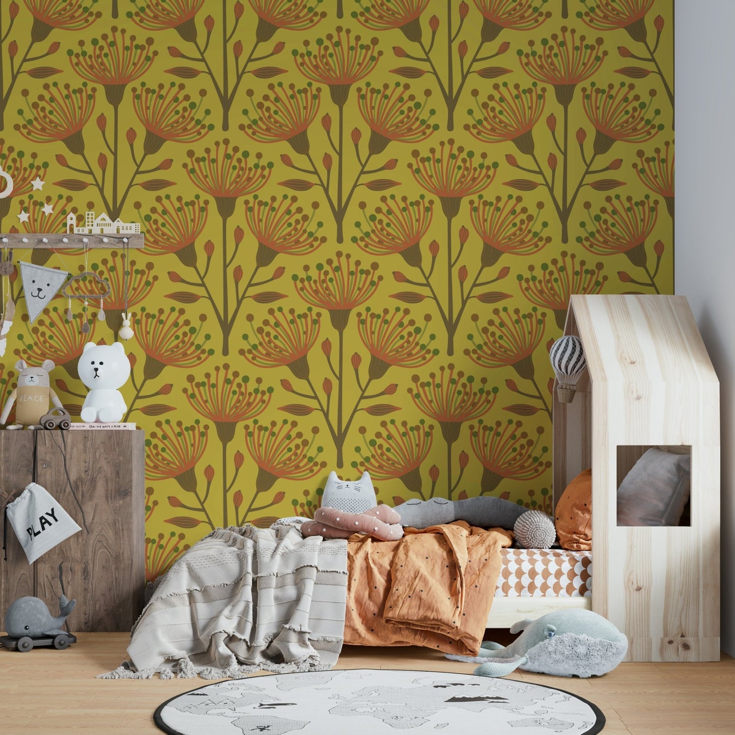 The style is artistic and natural.

