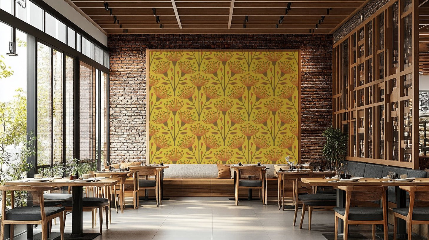 The design gives a feeling of quiet, natural beauty.

