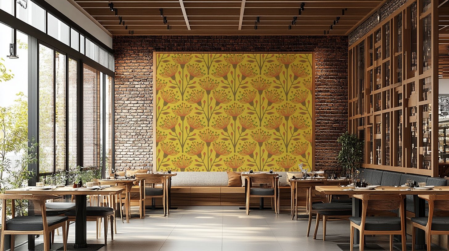 The design gives a feeling of quiet, natural beauty.

