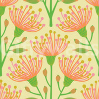 The design is non-realistic and interpretive.

