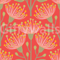 The design is non-realistic and interpretive.

