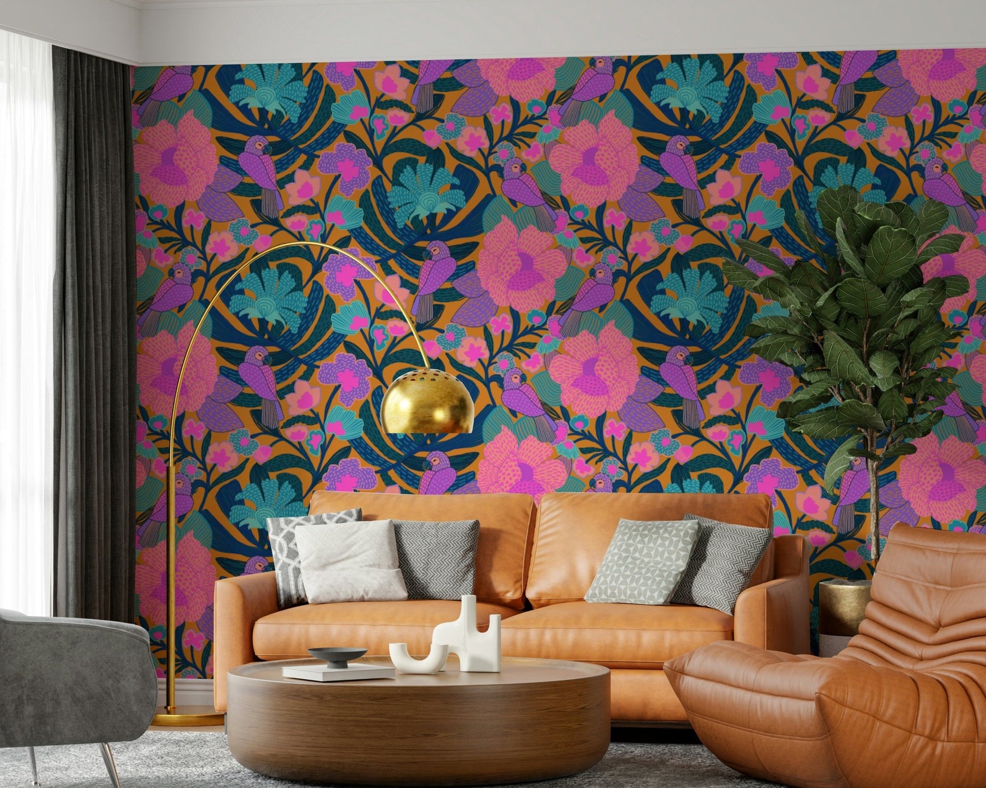 Exotic Bloom Wallpaper⁠