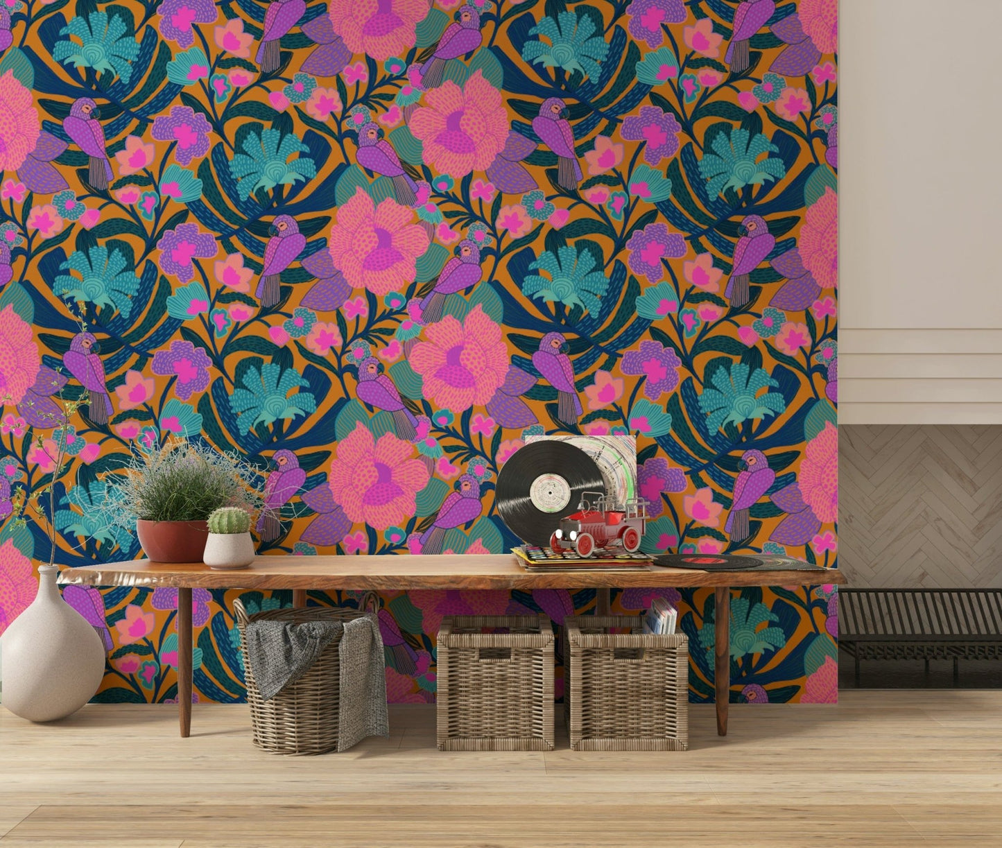 Exotic Bloom Wallpaper⁠