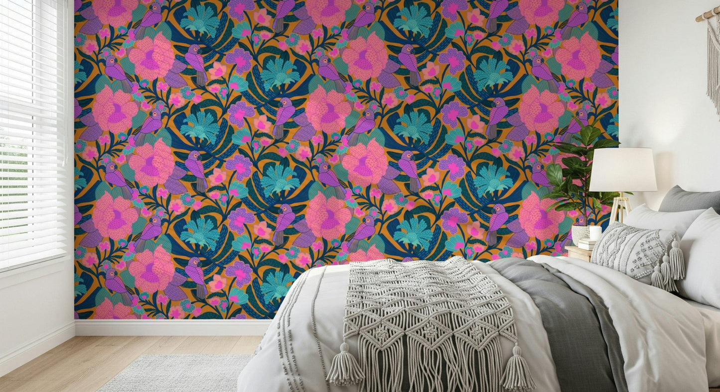 Exotic Bloom Wallpaper⁠