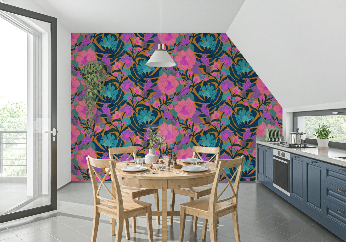 Exotic Bloom Wallpaper⁠