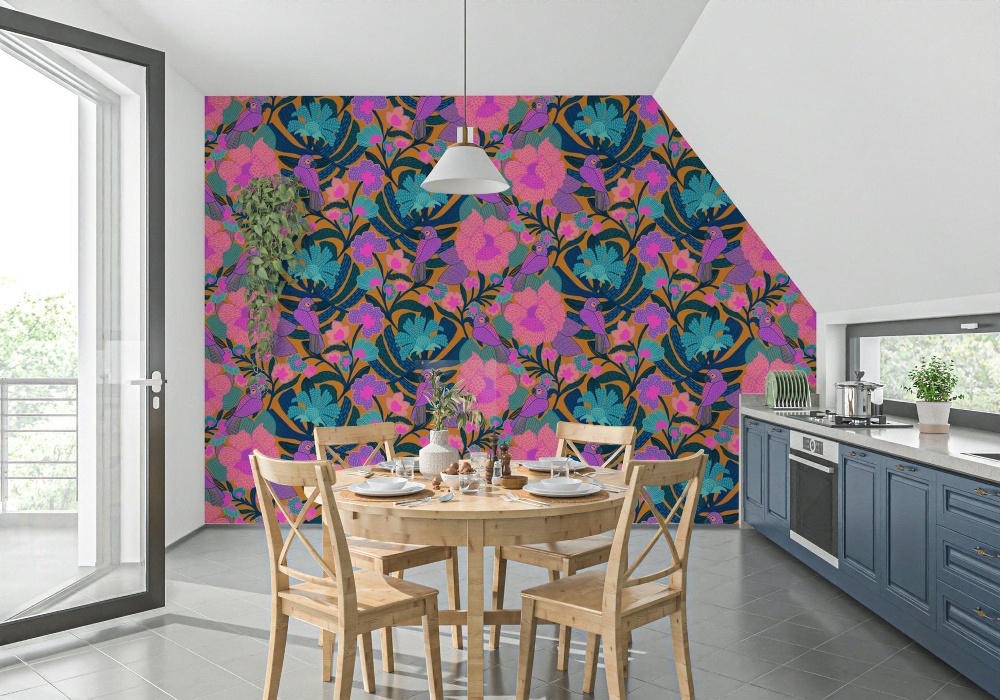 Exotic Bloom Wallpaper⁠