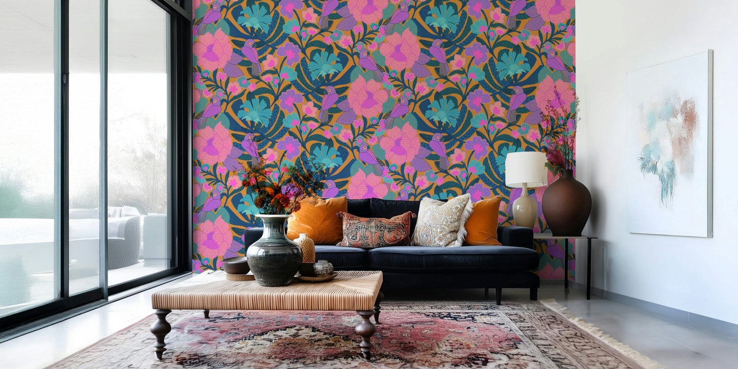 Exotic Bloom Wallpaper⁠