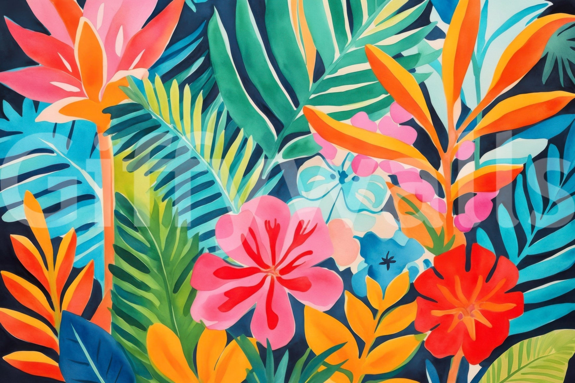 The image has a strong sense of natural beauty and mystery.
