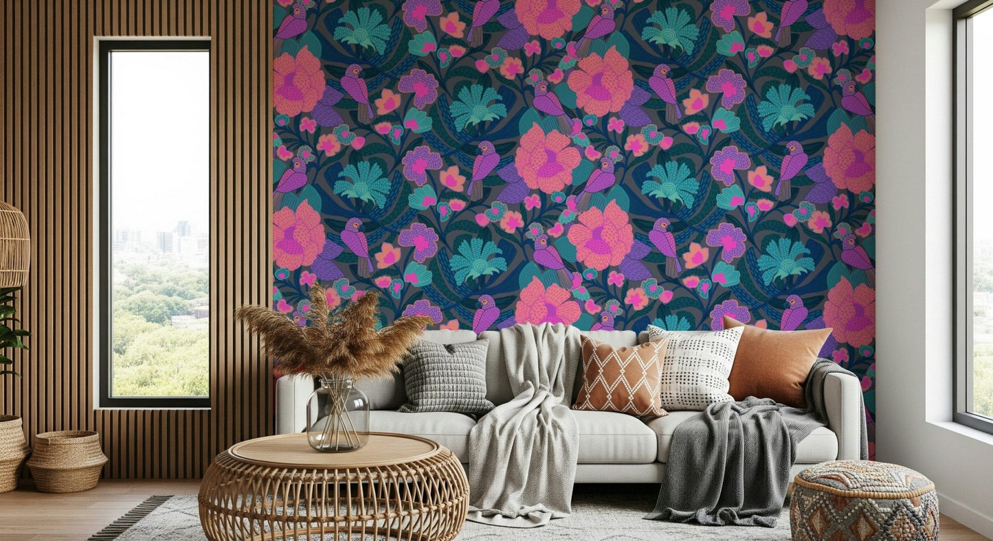 Exotic Garden Wallpaper⁠