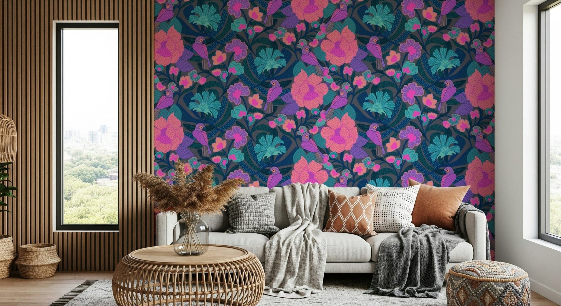 Exotic Garden Wallpaper⁠
