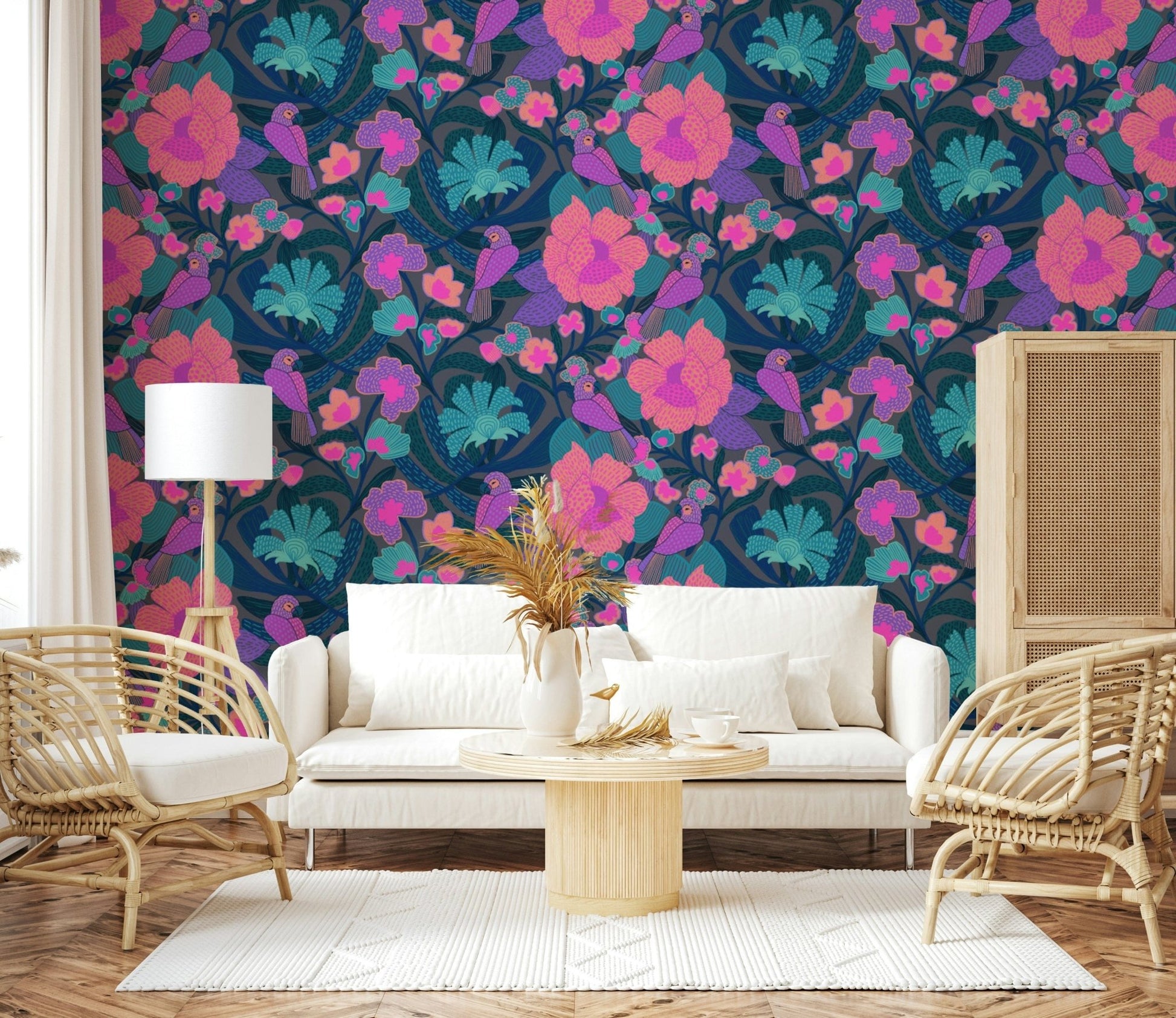 Exotic Garden Wallpaper⁠