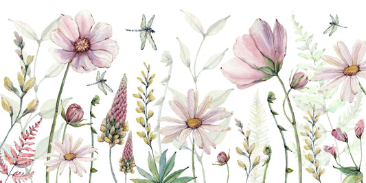 Fabulous Flowers wallpaper for wall