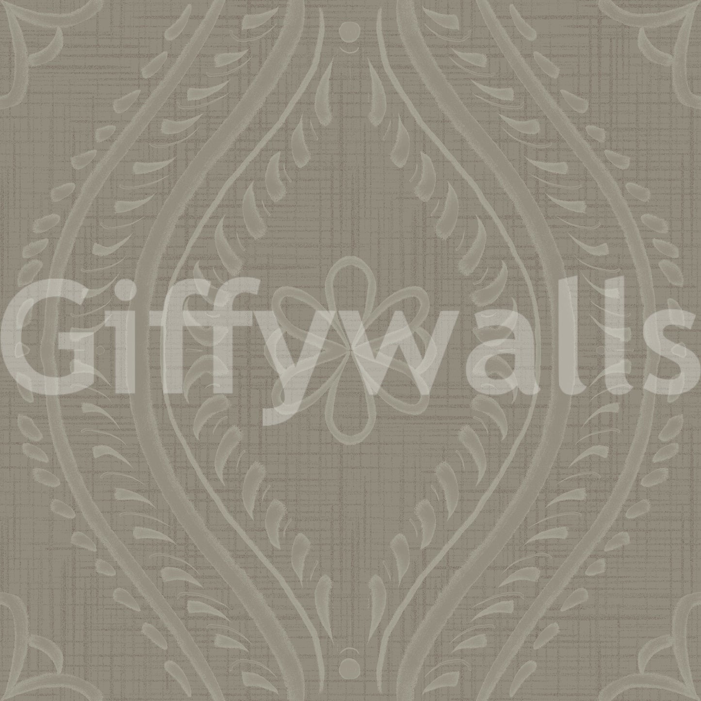 Soft pattern wallpaper for quiet, classic decor

